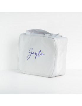 حقيبة منتجات الاستحمام - أبيض