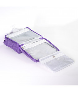 حقيبة منتجات الاستحمام - بنفسجي غامق